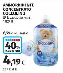 Coccolino - Ammorbidente Concentrato