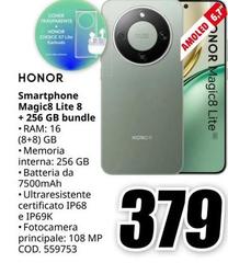 Honor - Smartphone Magic8 Lite 8 + 256 GB Bundle