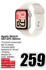 Apple - Watch SE3 GPS 40mm