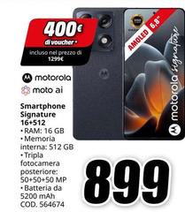 Motorola - Smartphone Signature 16+512