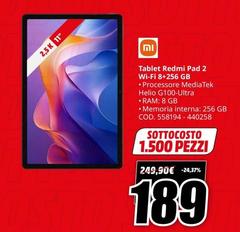 Xiaomi - Tablet Redmi Pad 2 Wi-fi 8+256 Gb