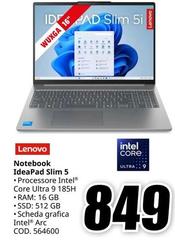 Lenovo - Notebook Ideapad Slim 5