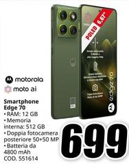 Motorola - Smartphone Edge 70