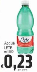 Lete - Acqua