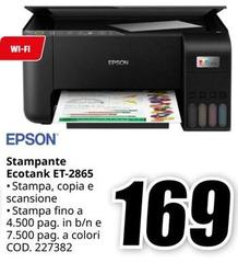 Epson - Ecotank ET-2865