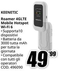 Roamer Mobile Hotspot Wi-Fi 6