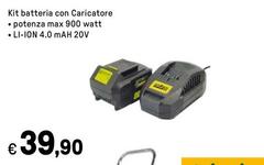 Max - Kit Batteria Con Caricatore