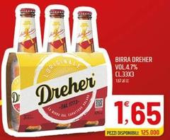Dreher - Birra Vol. 47% Cl.33x3