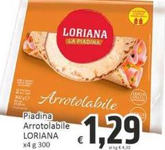 Loriana - Piadina Arrotolabile