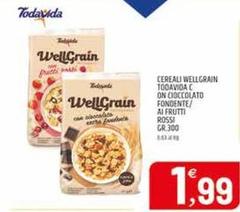 Todavida - Cereali Wellcrain  C On Cioccolato Fondente/ Ai Frutti Rossi