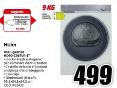 Haier - Asciugatrice HD90-C367U1-IT