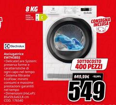 Electrolux - Asciugatrice EW71H38SS