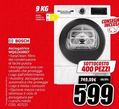 Bosch - Asciugatrice WQG242200IT