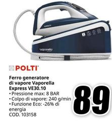 Polti - Ferro Generatore Di Vapore Vaporella Express