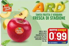 Ard - Mele Red Delicious Prima Scelta Cat.ii Calts/80 Origine Italia