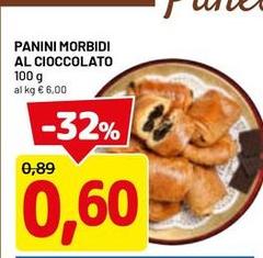 Morbidi - Panini  Al Cioccolato