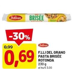 F.lli del grano - Pasta Brisee Rotonda