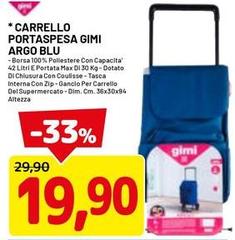 Gimi - Carrello Portaspesa GIMI
