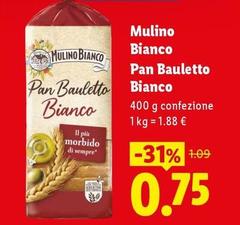 Mulino Bianco - Pan Bauletto Bianco