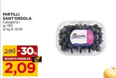 Sant'orsola - Mirtilli
