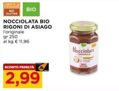 Rigoni Di Asiago - Nocciolata Bio