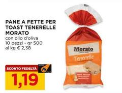 Morato - Pane A Fette Per Toast Tenerelle