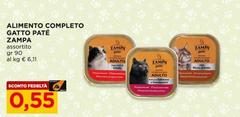 Zampa - Alimento Completo Gatto Pate