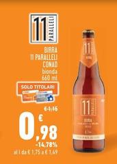 Conad - Birra 11 Paralleli