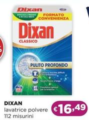 Dixan - Lavatrice Polvere