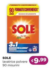Sole - Lavatrice Polvere
