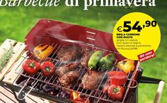 BBQ A Carbone Con Ruote