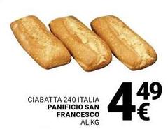 San francesco - Ciabatta 240 Italia Panificio San Francesco