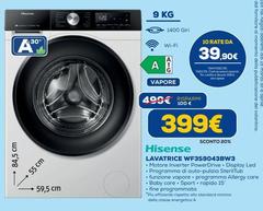 Hisense - Lavatrice WF3S9043BW3