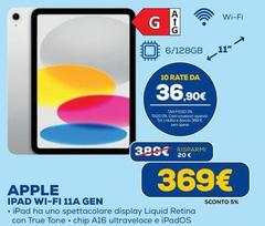 Apple - IPad Wi-Fi 11A Gen