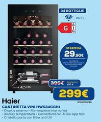 Haier - Cantinetta Vini HWS34GGH1