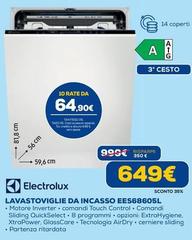 Electrolux - Lavastoviglie Da Incasso EES68605L
