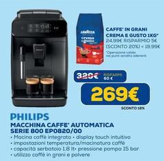 Philips - 800 Series Series 800 EP0820/00 Macchine Da Caffè Automatica