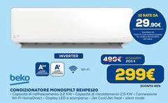 Beko - Condizionatore Monospilt BEHPE120
