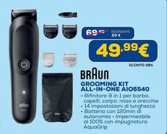 Braun - Grooming Kit All-In-One AIO5540