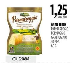 Gran Terre - Parmareggio Formaggio Grattugiato 30 Mesi