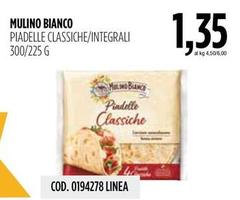 Mulino Bianco - Piadelle Classiche/Integrali