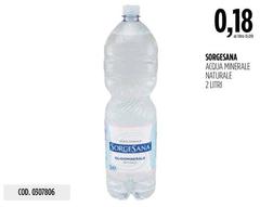 Sorgesana - Acqua Minerale Naturale