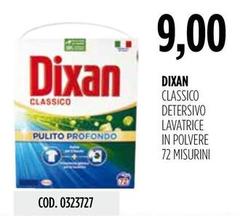 Dixan - Classico Detersivo Lavatrice In Polvere
