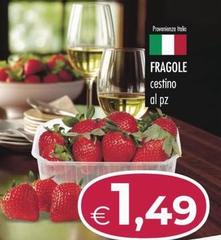 Fragole Cestino Al Pz