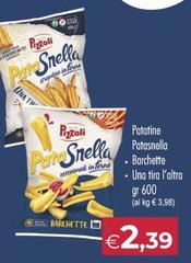 Pizzoli - Patatine Patasnella Barchette