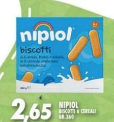Nipiol - Biscotti 6 Cereali