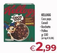 Kelloggs - Coco Pops Cereali Barchette