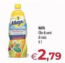 Maya - Olio Di Semi Di Mais