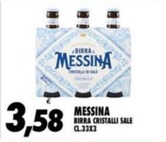 Messina - Birra Cristalli Sale