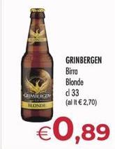 Grimbergen - Birra Blonde